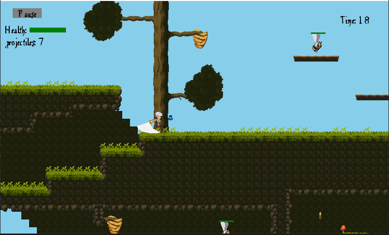 Holy Stick 2D platformer